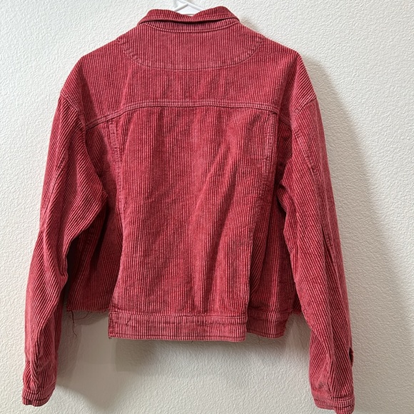 Cropped corduroy jacket. - Picture 3 of 3